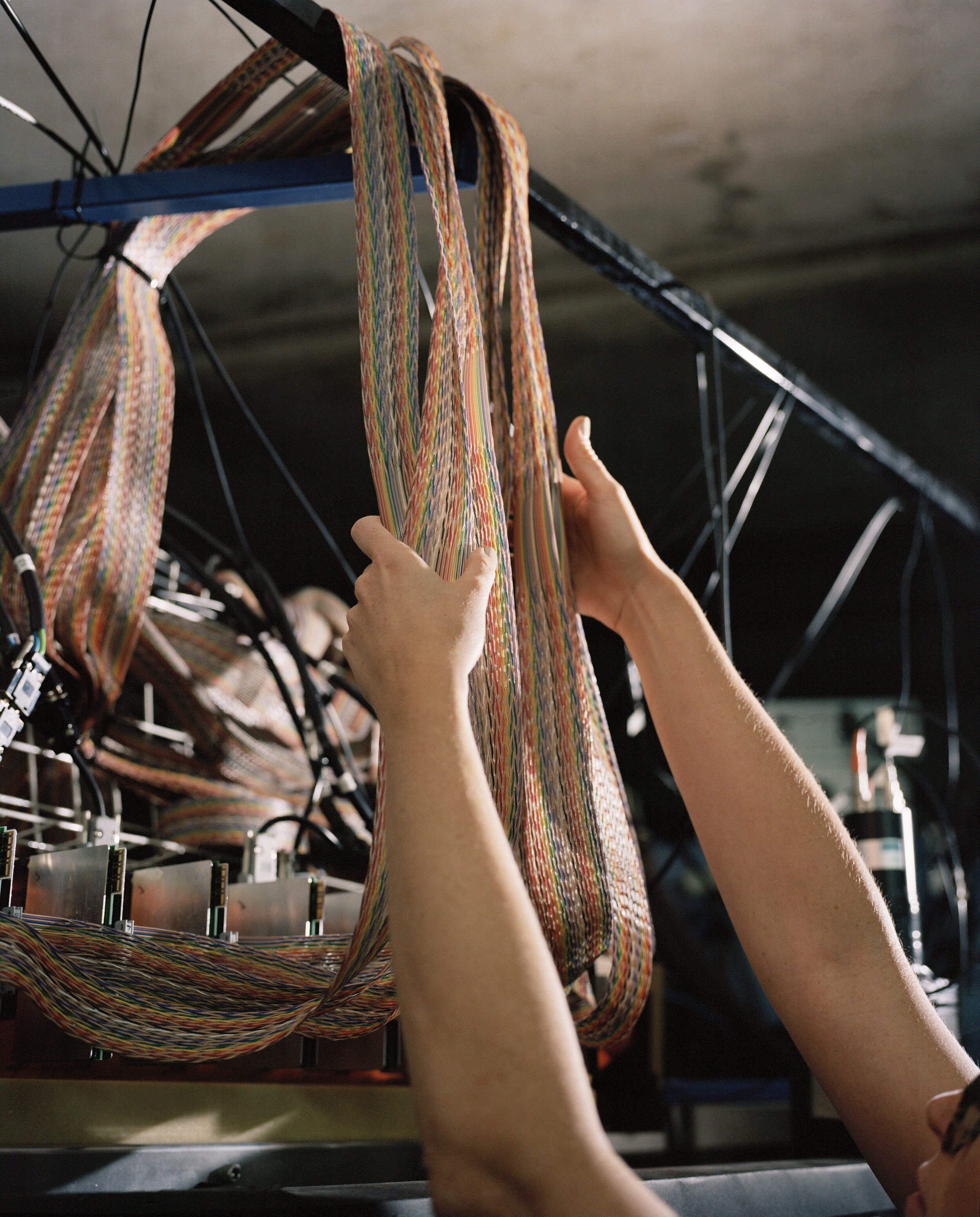 Used to transport the signals generated by the focal-plane detectors of the K600 magnetic spectrometer at iThemba LABS.‘As you have your brain that collects all of the information that your eyes process, here is the same thing, you have the detector…